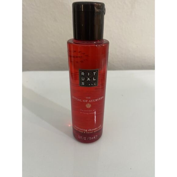 Rituals Ritual Of Ayurveda Nurturing Shower Oil Rose Sweet Almond 2.5 oz - Picture 1 of 3